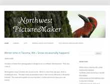 Tablet Screenshot of northwestpicturemaker.com